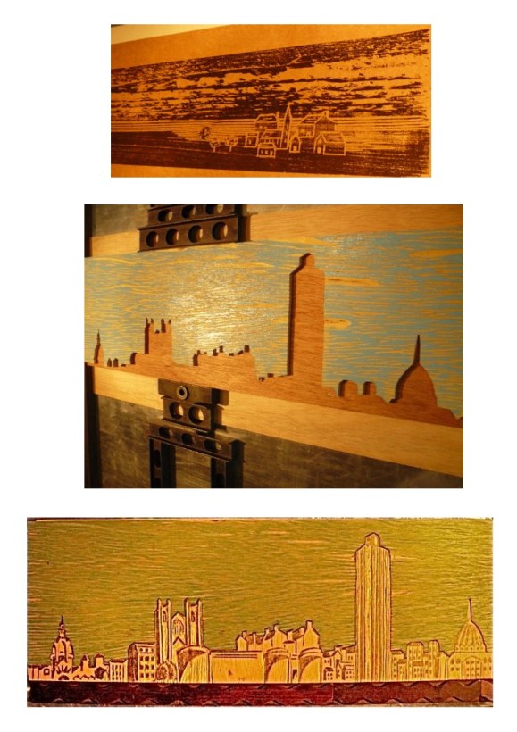 3 étapes de nantes gravée