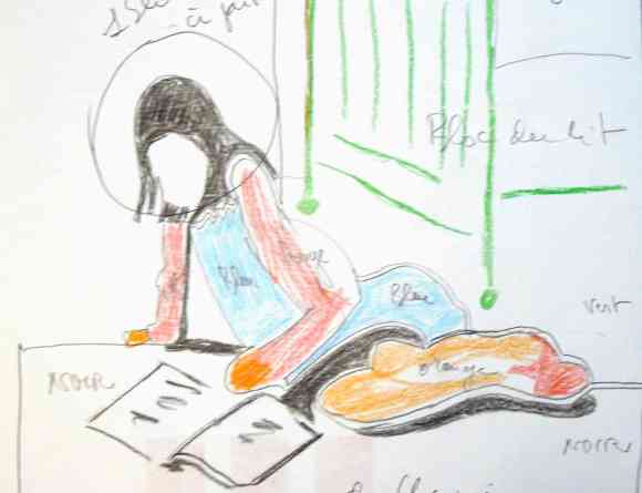 des blocs pour la couleur