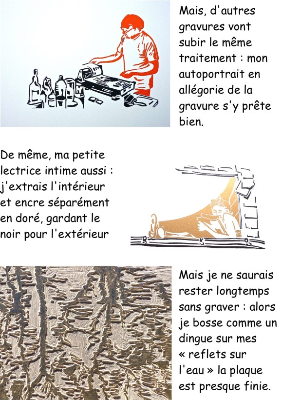 lectrice dans les prés dorée:3