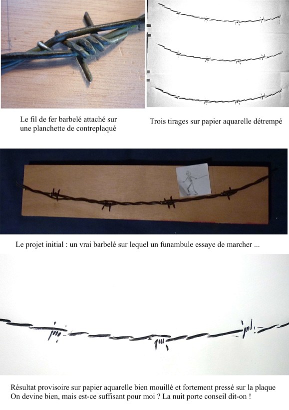 les essais de barbelé direct