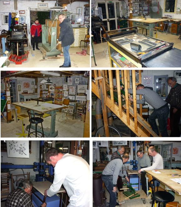 nouvel aménagement de l'atelier 1