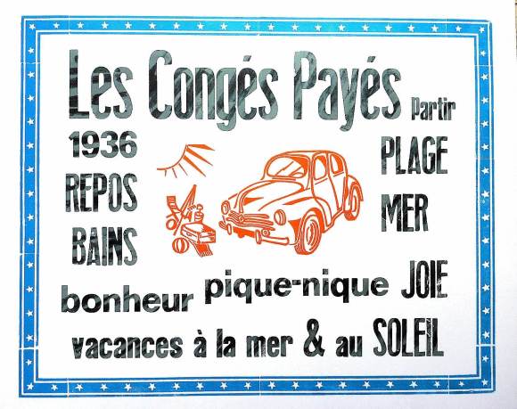 estampe congés payés site