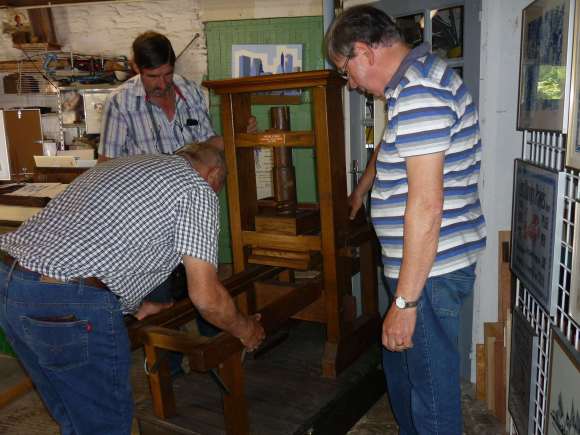 installation presse gutenberg