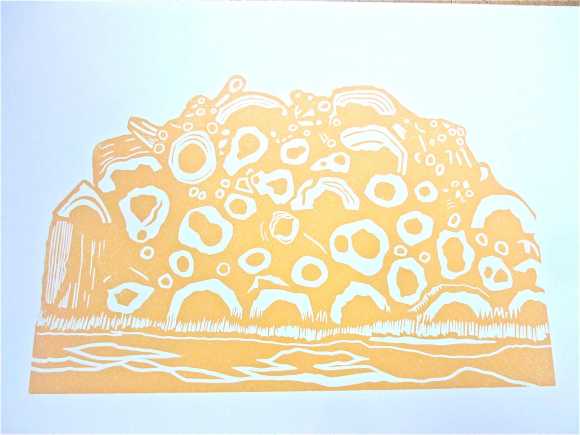 1ère impression tas de bois