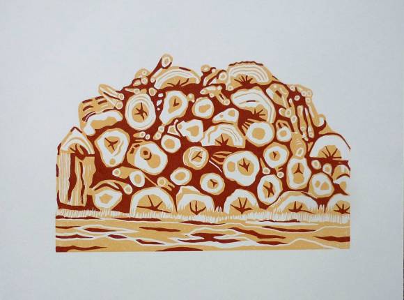 tas de bois 2ème état